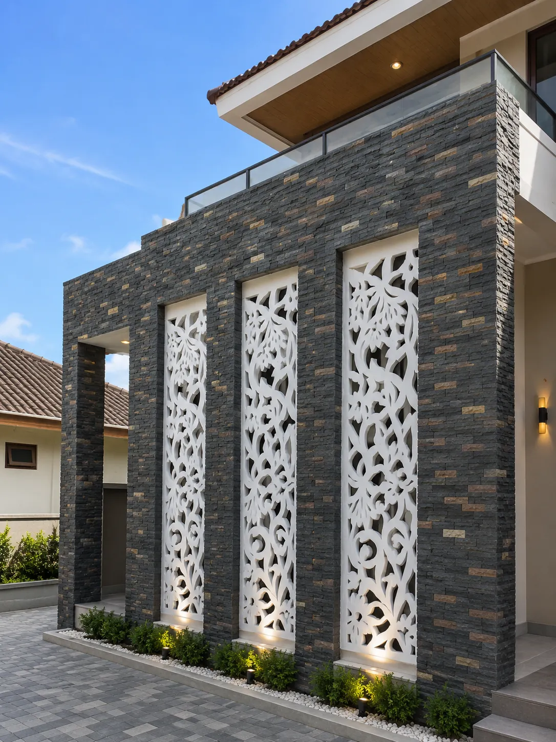 Portofolio krawangan pagar rumah